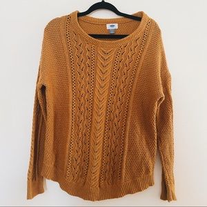 Mustard Yellow Sweater Old Navy